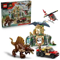 LEGO Helikopteroppdrag med spinosaurus og quetzalcoatlus 76976