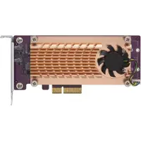 Qnap QM2-2P-244A - Lagringskontroller - PCIe - lav profil - PCIe 2.0 x4 - for TS-1232, 1277, 253, 453, 473, 677, 832, 853, 877, 977, 727, TVS, 36-4 , 872, 873