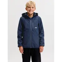 Jack & Jones Softshell Jakke m. Fleece - Noos - JjeTheo - Sky Ca - - 10 år (140) - Softshell