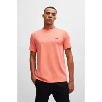 BOSS 50506373 Green Kortarmet T-skjorte