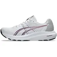 Asics for woman. 1012C013 GEL-Contend 10 white sneakers (37.5), Fabric, Flat, Laces, Casual, Sport, Running