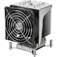 Silverstone XE04-2066, Luftkjøler, Sort, Sølv