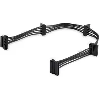 StarTech.com StarTech 15.7 in (400 mm) SATA Power Splitter Adapter Cable - M/F - 4x Serial ATA Power Cable Splitter (PYO4SATA) - Strømsplitter - SATA-strøm (hann) til SATA-strøm (hunn) - 40 cm - svart - for P/N: