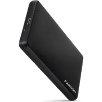 Axagon EE25-SL eksternt 2,5 deksel, USB 3.0 / SATA III - USB-A, svart