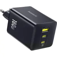 Baseus EnerFill FE11 100W Wall Charger 2 x USB-C + USB-A - Black
