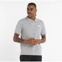 New Balance Cotton Pique Kortermet Poloskjorte