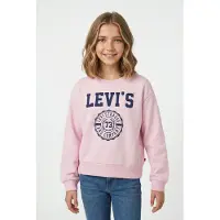 Levi's Kids Collegiate Crew Crystal Rose College-inspirert (140 / 10 år)