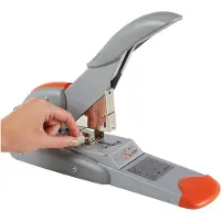 Rapid DUAX - Stiftemaskin - robust - 170 ark - metall, ABS-plast - oransje, sølv