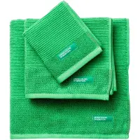 Benetton Badehåndklesett 4 Enheter 3 Stykker