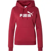 Puma Essentials No. 1 Logo Hoodie Women, Clothing, Garnet Glow, M