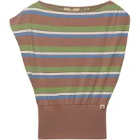 Superdry Deep Rib Stripe Bardot Kortarmet T-skjorte