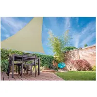 Ambiance Triangular Vela Markise Til Uteplass 3.60x3.60x3.60m