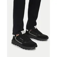 Armani Exchange for man. XM002197AF17447MC024 Sneakers with black contrast inserts (43), Flat, Laces, Casual, Mesh