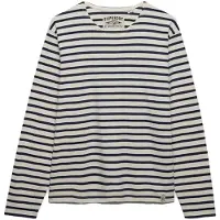 Superdry Merchant Stripe Langarmet T-skjorte