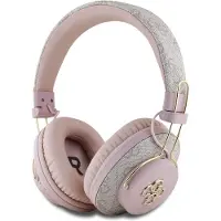 GUESS Pu 4g Metal Logo Enc Trådløse Hodetelefoner