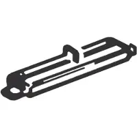 Roco 42611 H0 RocoLine (uten ballast) skinneskjøt, isolert