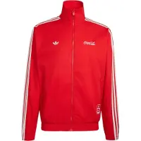 Adidas Originals Coca Cola Classic Sport Firebird Track Genser Med Hel Glidelås