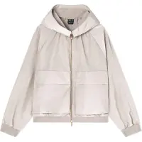 Armani Exchange for woman. XW001932AF21526U6223 Beige lightweight windbreaker (M), Casual, Polyester