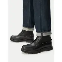 Timberland for man. TB0A697HW021 Britton Road Leather Ankle Boots black (40), Flat, Laces, Casual