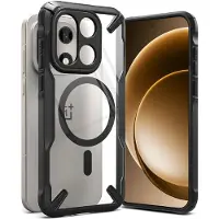 Ringke Fusion X magnetisk MagSafe-etui til OnePlus 15 – Klar svart