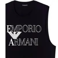 Emporio Armani Em000572_af20434 Ermeløs T-skjorte