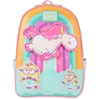 Loungefly Minions Fluffy Unicorn Mini Ryggsekk