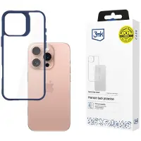 3mk Protection 3mk Satin Armor Case+ Blå til Apple iPhone 16 Pro – gjennomsiktig