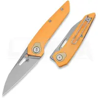 Bestech VK-Void - Beadblast - G10 foldekniv, gul