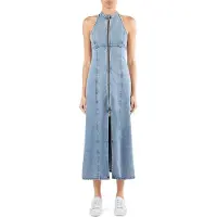 Armani Exchange for woman. XW002261AF21338MB001 Denim dress blue (XS), Casual, Cotton, Sleeveless / Straps