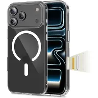 Tech-Protect Flexair Hybrid CC MagSafe Case for iPhone 17 Pro Max - Clear