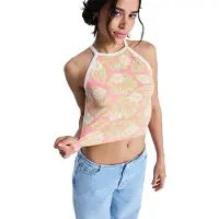 Roxy Hyper Hibiscus Ermeløs Topp