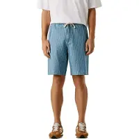 Pepe Jeans for man. PM8000066 Helix Stripe shorts in blue (31), Casual, Cotton, Denim