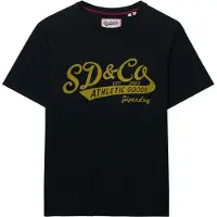 Superdry Vintage Script Kortarmet T-skjorte