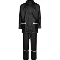 Lemvigh-Muller Regnsæt jakke/buks LR1389 Sort 3XL