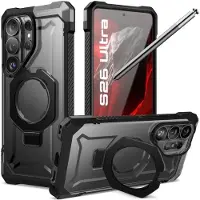 Supcase UB Grip Mag MagSafe-deksel til Samsung Galaxy S26 Ultra, svart
