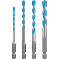 Bosch Expert Hex-9 Multi Construction 4 X 45 90/5 X 50 X 100/6 X 60 X 100/6 X 60 X 100/8 X 50 X 100 Mm Borsett 5 Enheter