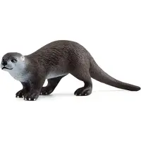 Schleich Wild Life - H: 2,5 cm - Otter 14865 - - OneSize - Lekedyr