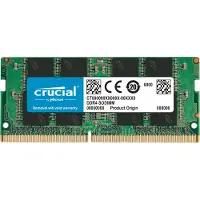 Crucial - DDR4 - modul - 8 GB - SO DIMM 260-pin - 3200 MT/s / PC4-25600 - CL22 - 1.2 V - ikke-bufret - ikke-ECC