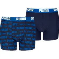 Puma Boxershorts - Everyday - 2-pack - Navy/Blå - - 122/128 - Boxershorts