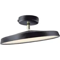 DFTP LED-taklampe Kaito 2 Pro, Ø 30 cm, svart, avstand