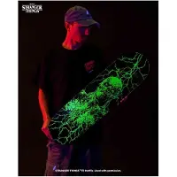 Santa Cruz X Stranger Things Vecna 8.5" Skateboard svart