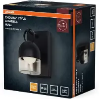 Osram utendørs LED-vegglampe ENDURA CLASSIC COWBELL, grå, IP65