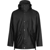 Lyngsøe Rainwear Lyngsøe regnjakke recycle L - Recycled sort regnjakke i PU kvalitet