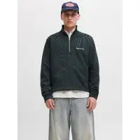 Jack & Jones Norrebro Emb Halv Glidelås Genser