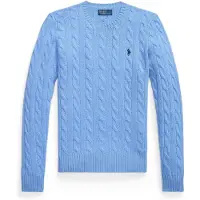 Ralph Lauren for woman. 211971865004 Blue wool and cashmere sweater (XXS), Casual, Long sleeve