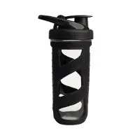 Smartshake Reforce Glass Shaker Svart 700 ml