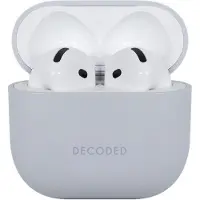 Decoded Dekodet silikon Aircase - beskyttende silikondeksel for AirPods 4. generasjon (leire)