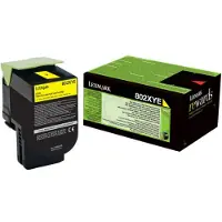 Lexmark 802XY Tonerkassett Gul