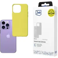 3mk Protection Etui til iPhone 14 Pro fra 3mk Matt Case-serien – limegrønn