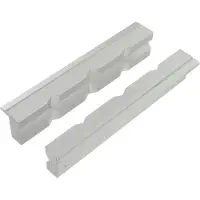 VAR Set Of 2 Aluminium Jaws For Bench Vise Arbeidsstasjon